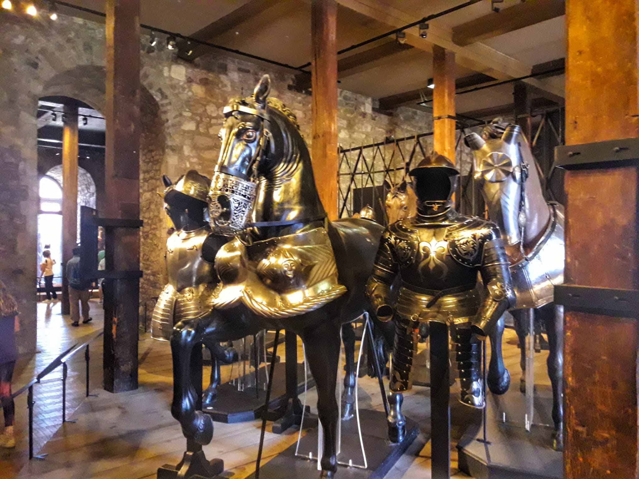 Armaduras en la Torre de Londres
