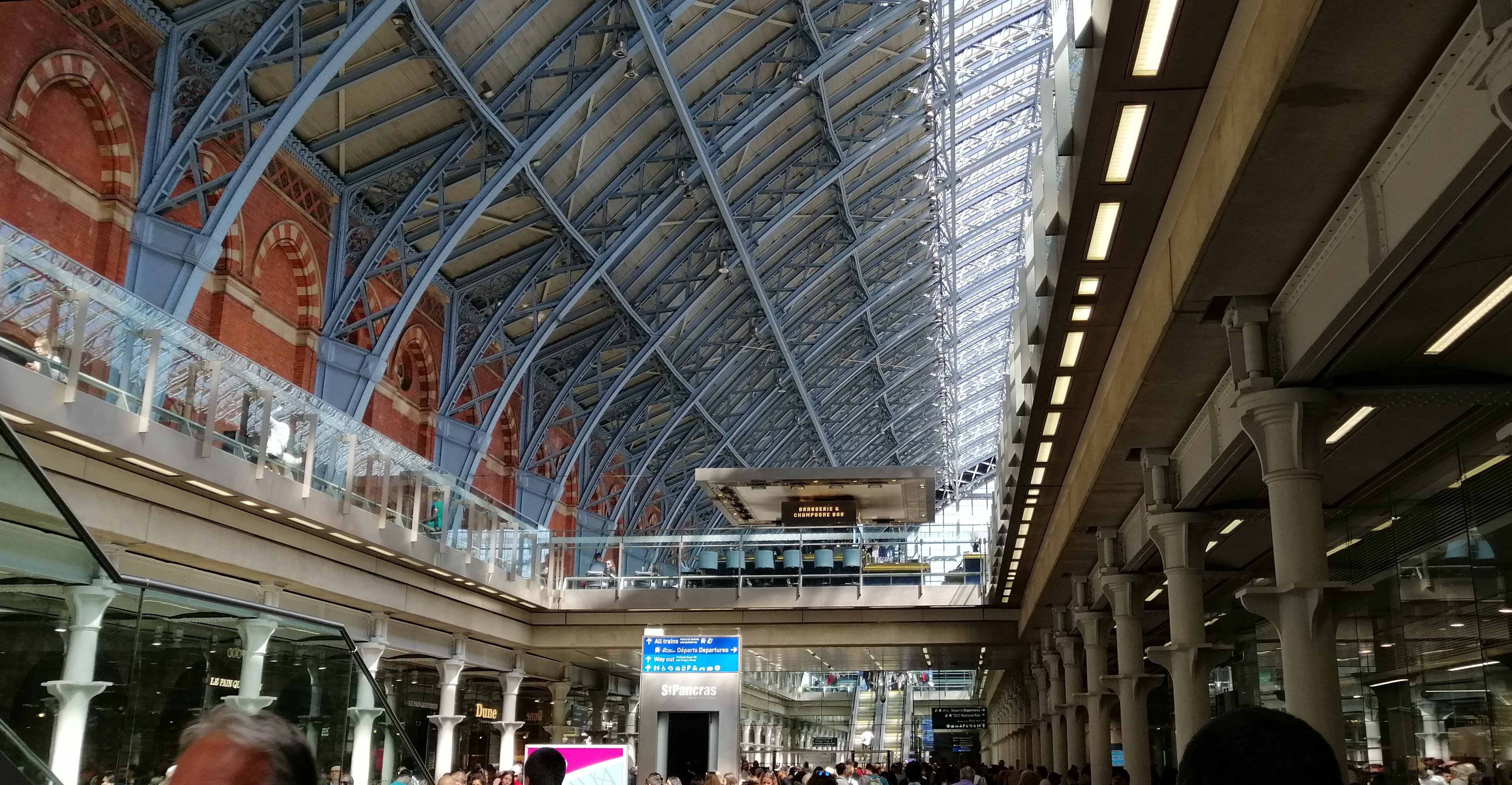 Estación de St. Pancras International en Londres