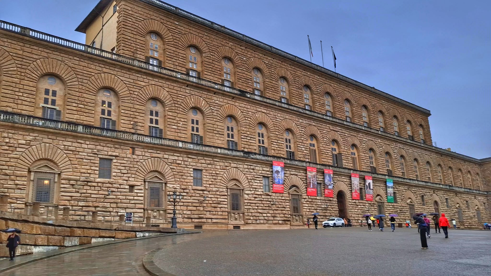 Facade of Palazzo Pitti