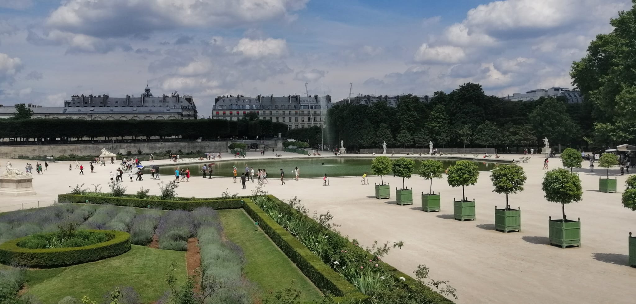 Jardín de las Tullerías - París