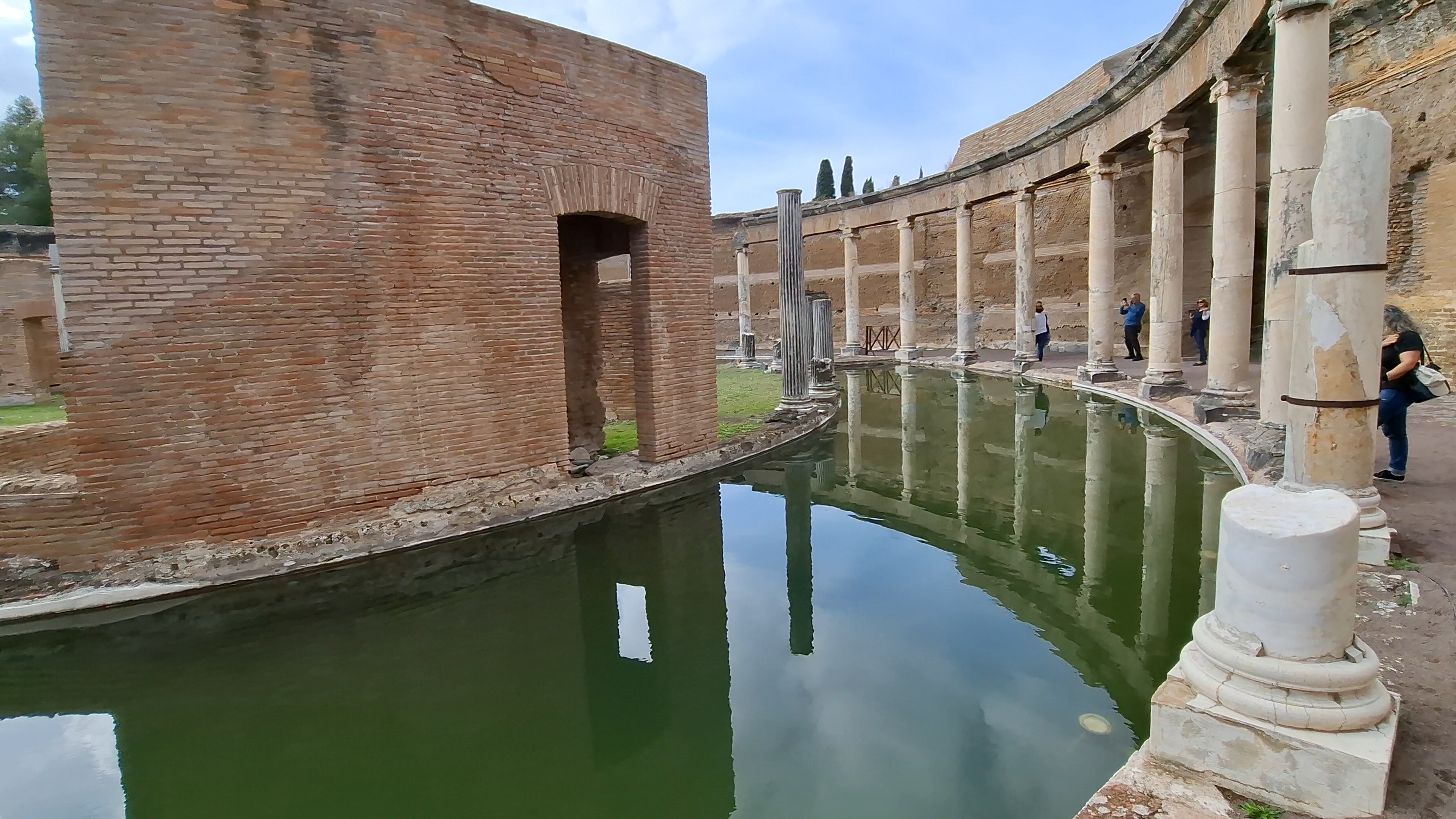 Ruinas de Villa Adriana en Tivoli