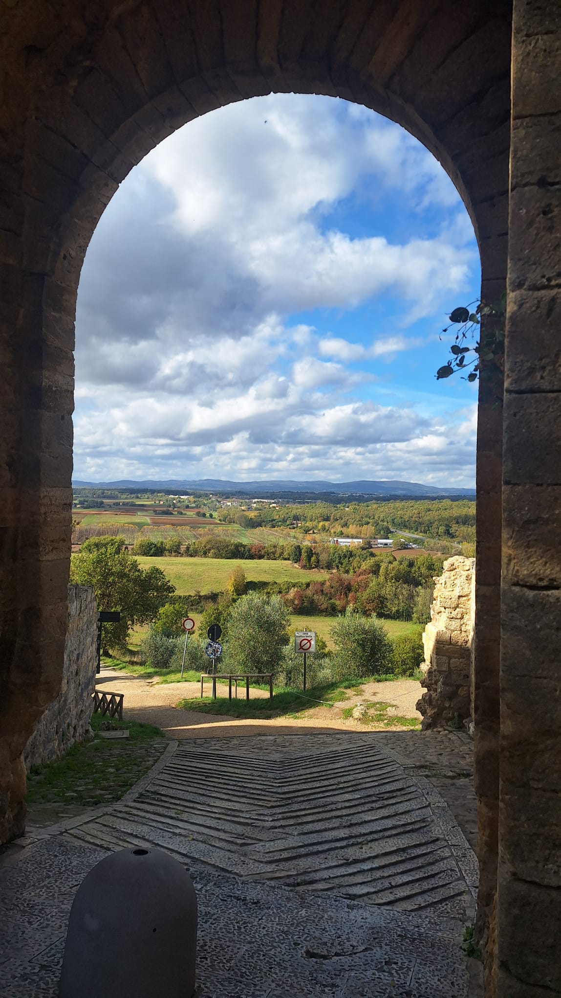 Paisaje típico de la Toscana italiana